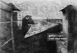 The very first picture ever taken!